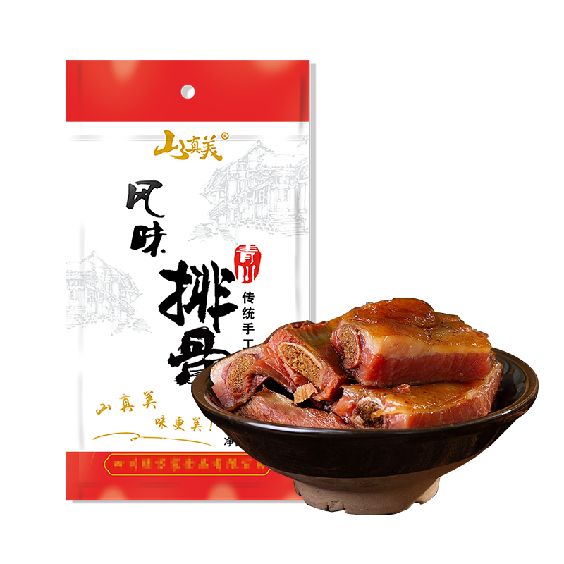 山真美山真美風(fēng)味排骨400g